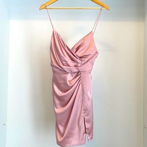 Soft pink mini dress. New.